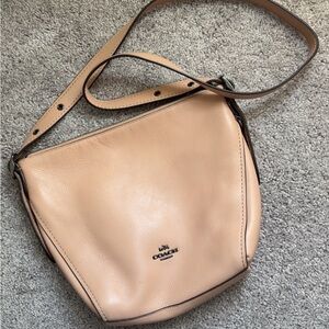 Coach tan crossbody